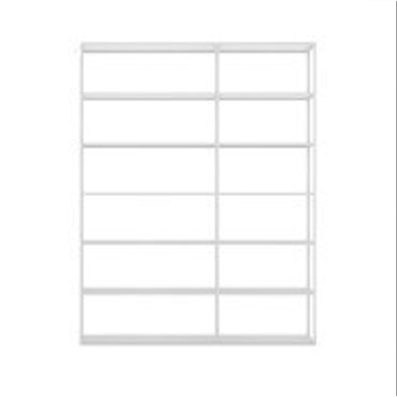 70.87"H Bookcase Open Back Contemporary Style Bookshelf for Home Office