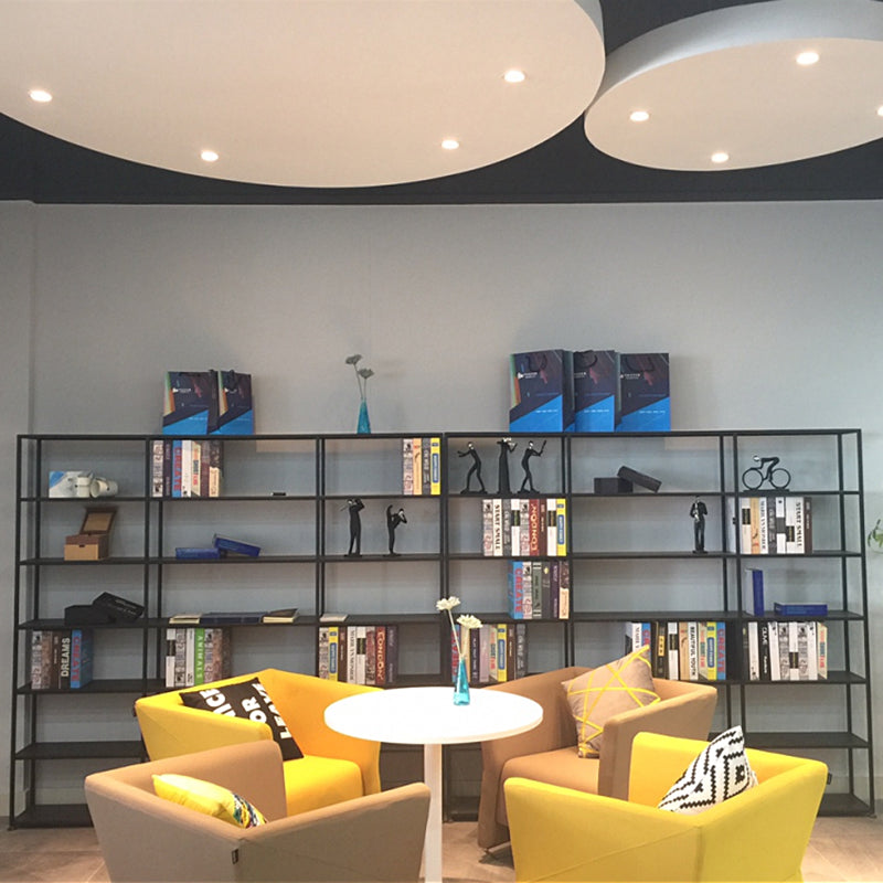 70.87"H Bookcase Open Back Contemporary Style Bookshelf for Home Office