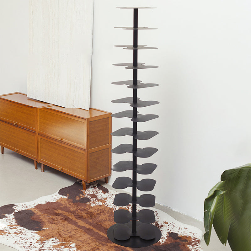 Geometric Bookshelf Modern Style Metal Bookcase for Home Office