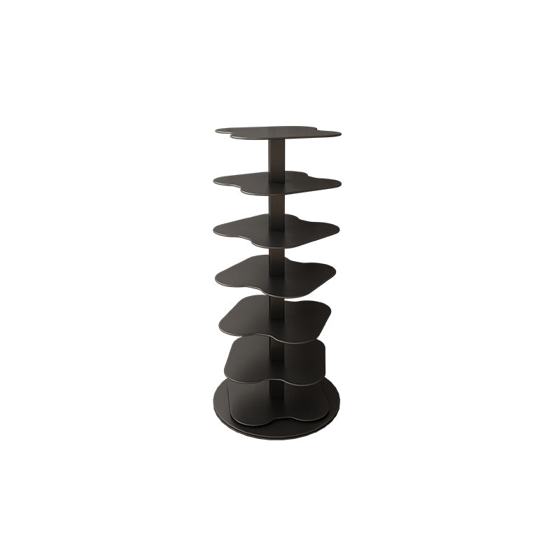 Geometric Bookshelf Modern Style Metal Bookcase for Home Office