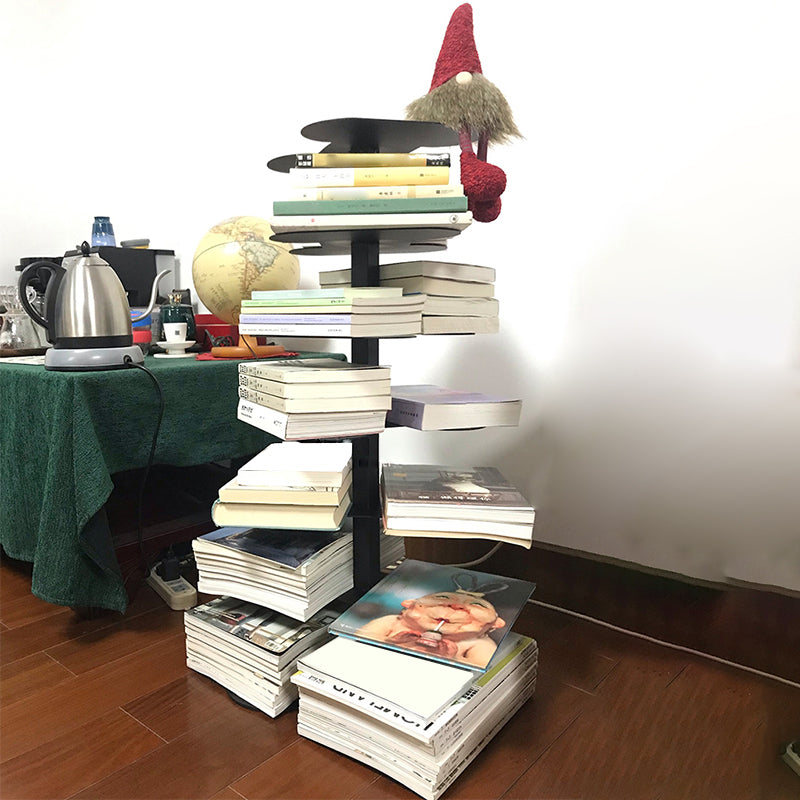 Geometric Bookshelf Modern Style Metal Bookcase for Home Office