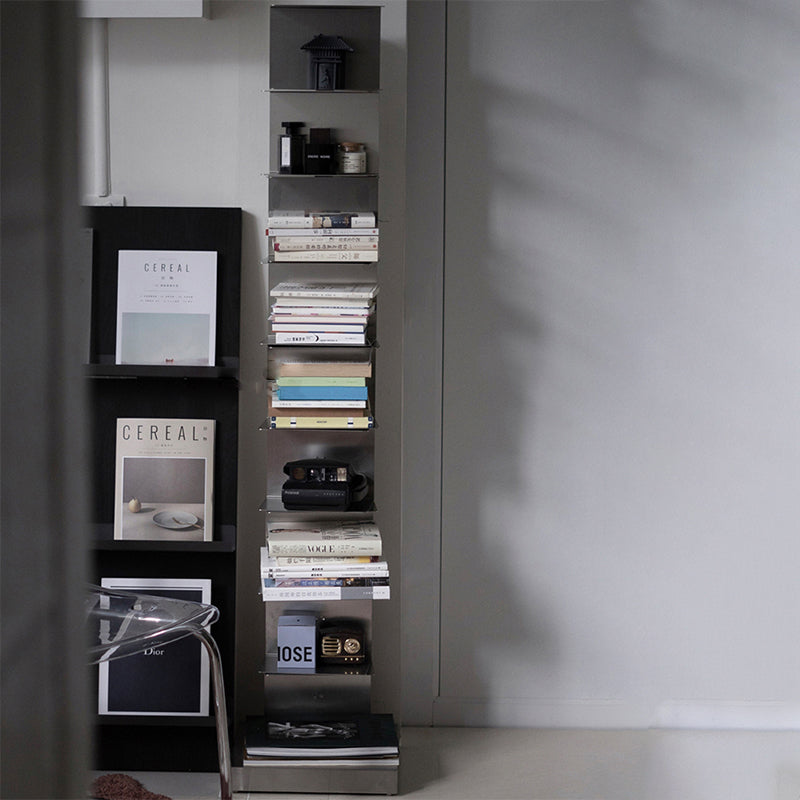 Geometric Bookshelf Modern Style Metal Bookcase for Home Office