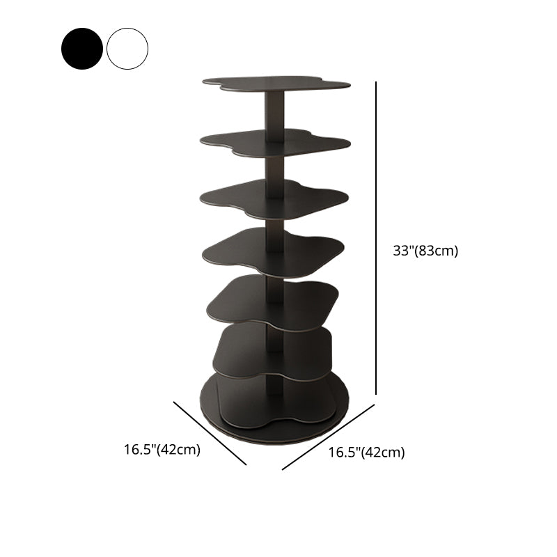 Geometric Bookshelf Modern Style Metal Bookcase for Home Office