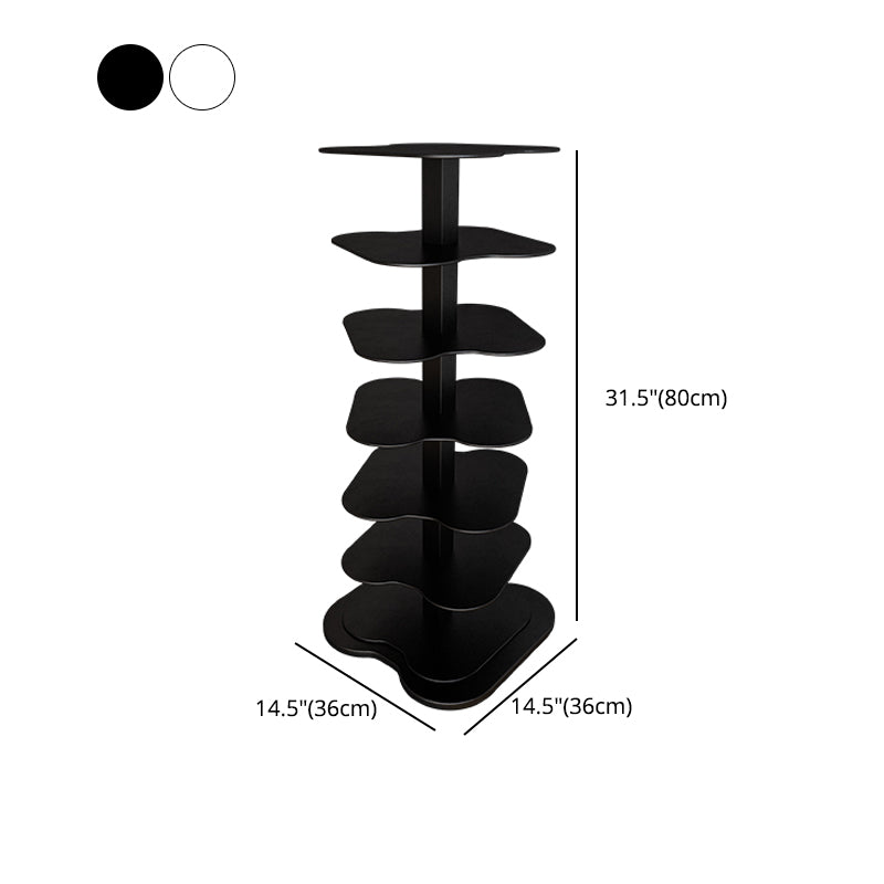 Geometric Bookshelf Modern Style Metal Bookcase for Home Office