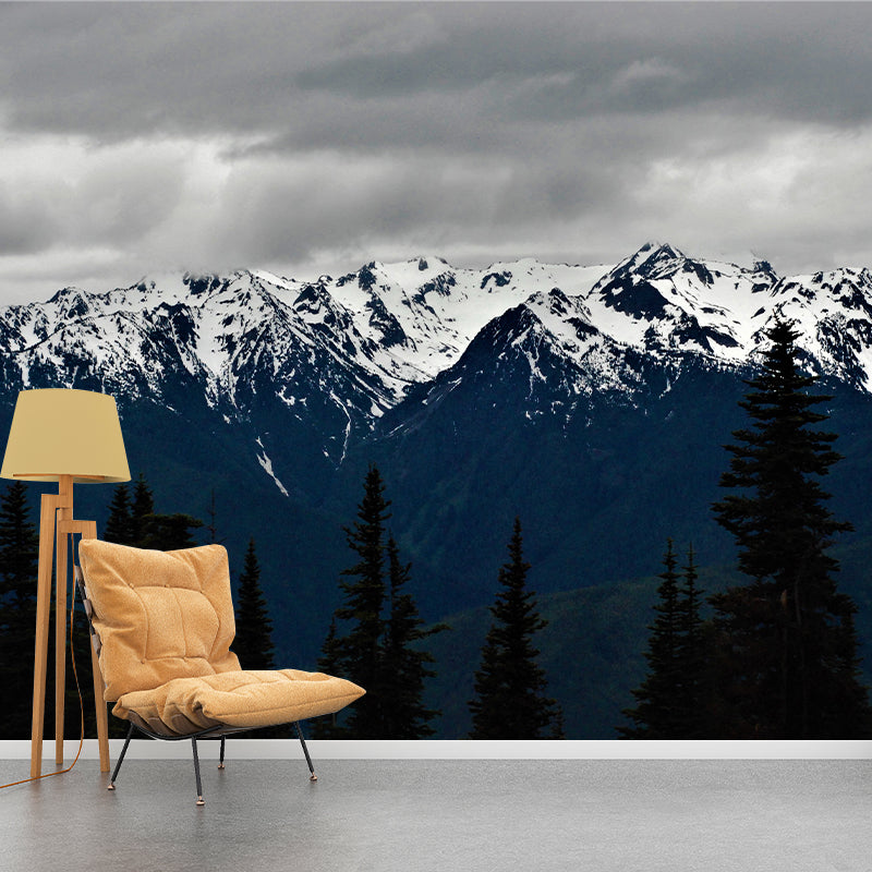 Wallpaper Environmental Wall Mural Mountain Range Living Room Wall Mural