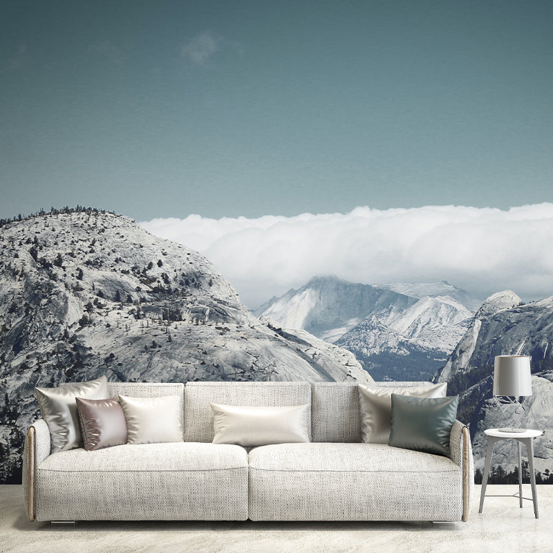 Wallpaper Environmental Wall Mural Mountain Range Living Room Wall Mural