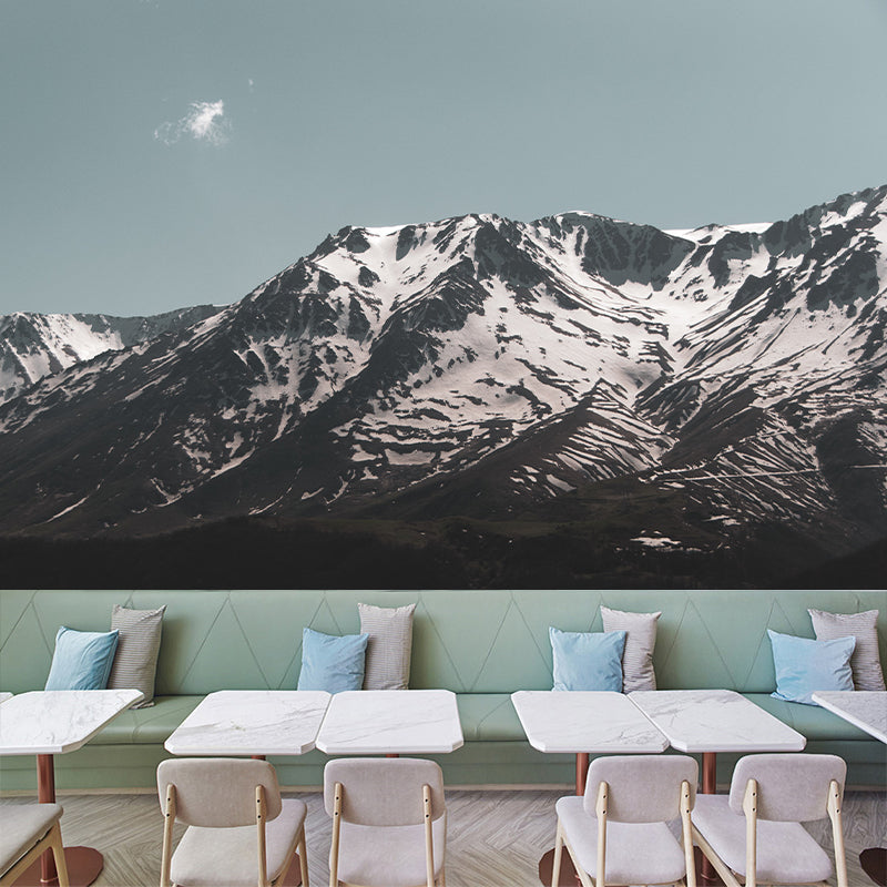 Photography Environment Friendly Mural Wallpaper Mountain Range Bedroom Wall Mural