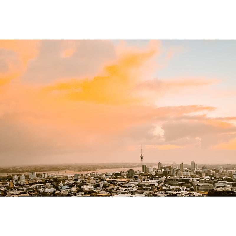 Urban Scenery Mildew Resistant Wallpaper Photography Sleeping Room Wall Mural