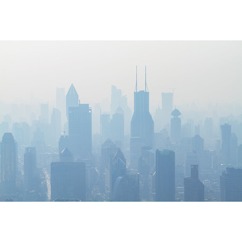 Decorative Wall Mural Wallpaper Urban Scenery Sitting Room Wall Mural