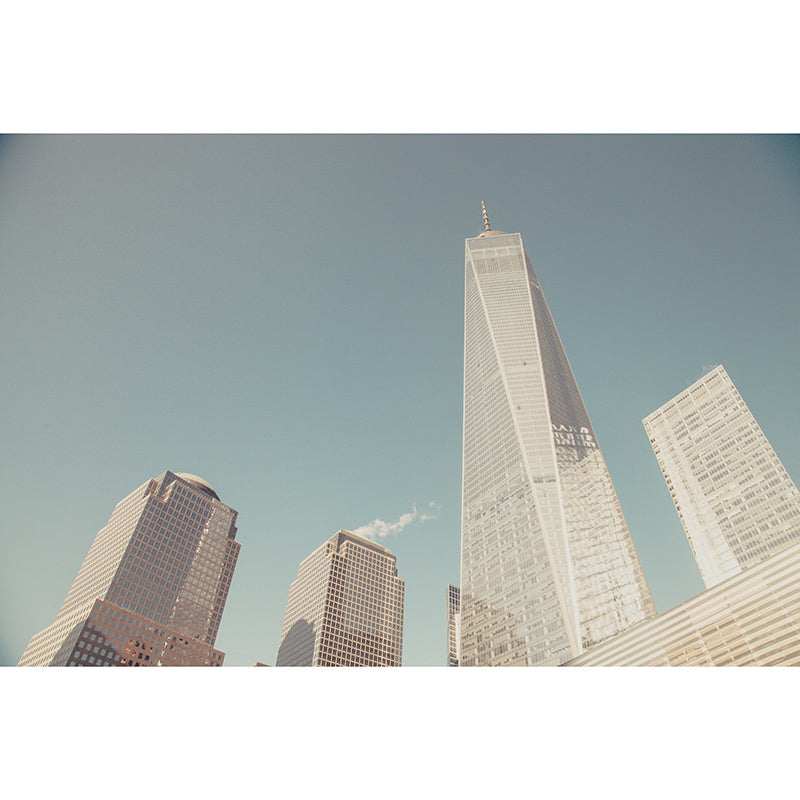 Urban Landscape Photography Mildew Resistant Wallpaper Sleeping Room Wall Mural