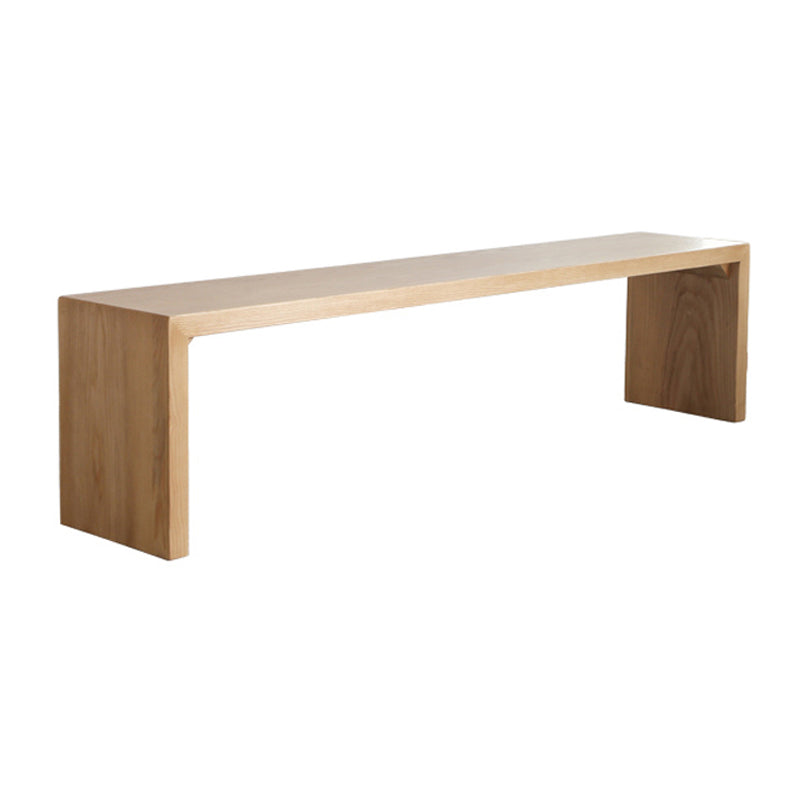Modern 1/2/4 Pieces Rectangle Dinette Set Ash Wood Dining Table Set with Acrylic Foot