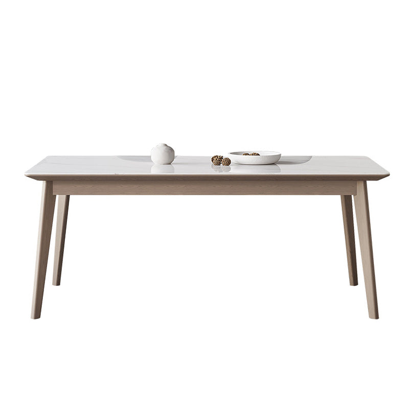 Modern Style 1/2/5/7 Pieces Dinette Set Solid Wood Dining Table and Chairs