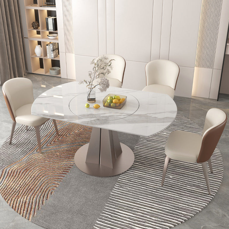 Modern 1/3/4//5/7/9 Pieces Dining Set Sintered Stone Dining Table Set for Home