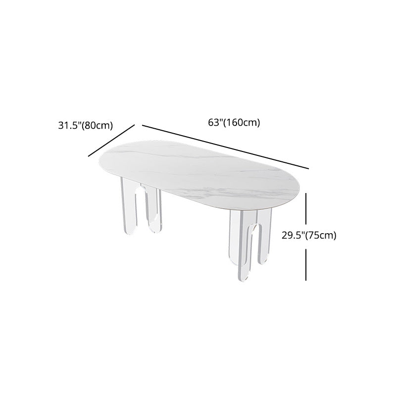 Modern 1/5 Pieces Dining Set Stone Dining Table Set for Kitchen