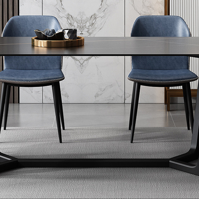 Modern 1/5/7 Pieces Dining Set Sintered Stone Dining Table Set for Home