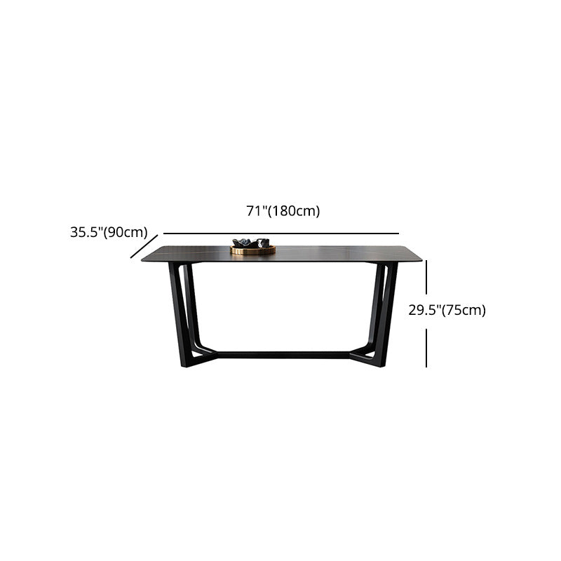 Modern 1/5/7 Pieces Dining Set Sintered Stone Dining Table Set for Home