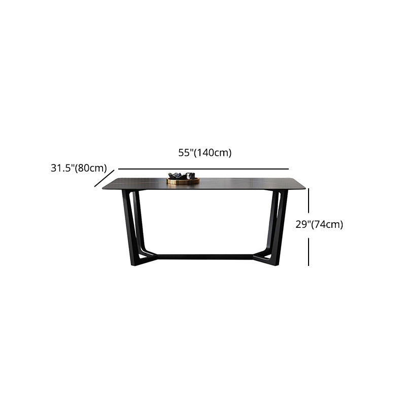 Modern 1/5/7 Pieces Dining Set Sintered Stone Dining Table Set for Home