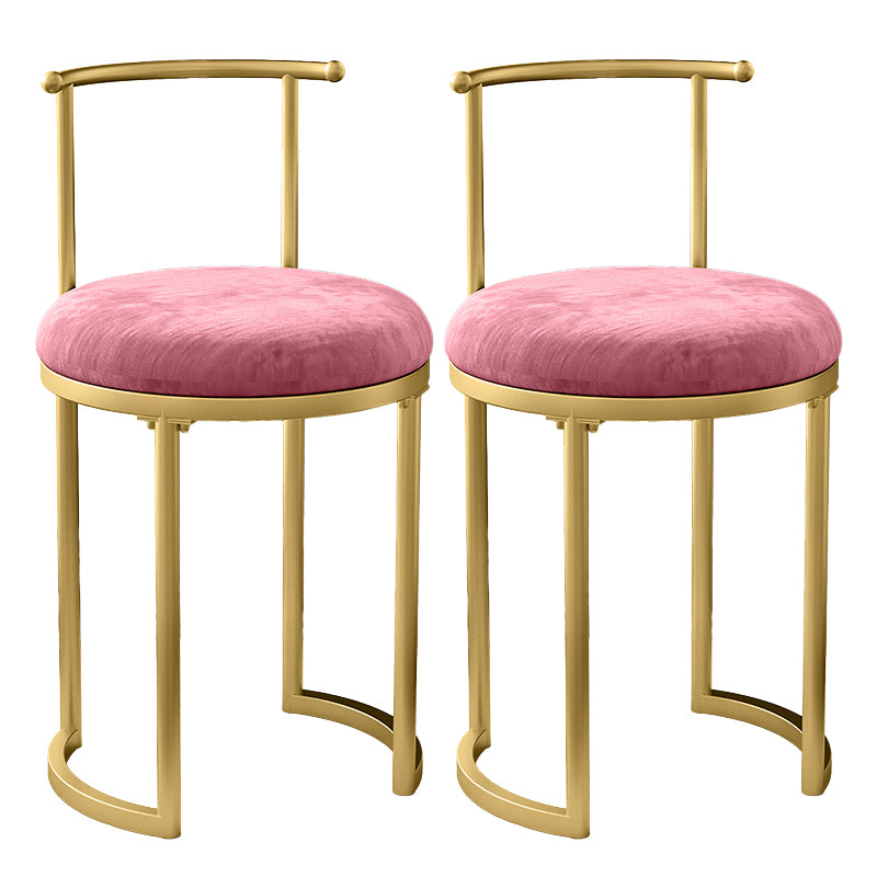 Scandinavian Open Back Side Chair for Home Upholstered Side Chairs