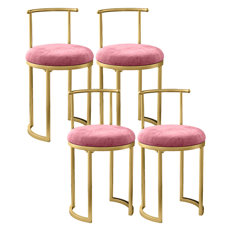 Scandinavian Open Back Side Chair for Home Upholstered Side Chairs