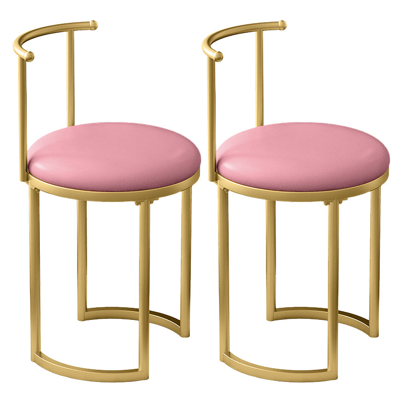 Scandinavian Open Back Side Chair for Home Upholstered Side Chairs