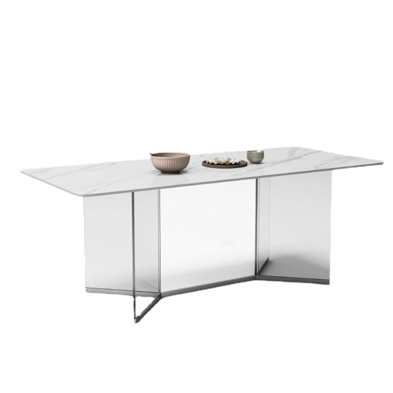 Modern 1/4/7 Pieces Dining Set Sintered Stone Dining Table Set for Home