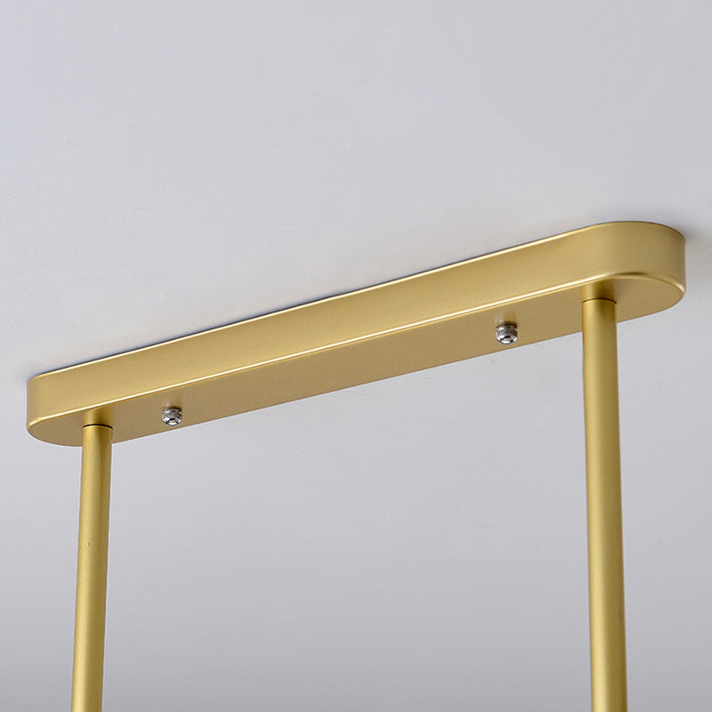 Contemporary Island Light Sphere Glass Island Chandelier Lights for Kitchen