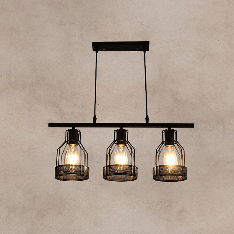 Industrial Style Lantern Hanging Pendant Lights Metal Pendant Light Fixtures