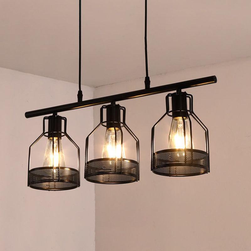 Industrial Style Lantern Hanging Pendant Lights Metal Pendant Light Fixtures