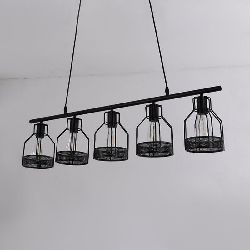Industrial Style Lantern Hanging Pendant Lights Metal Pendant Light Fixtures
