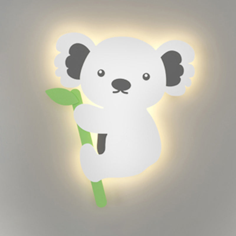 Modern Style Unique Shape Wall Sconce Metal 1 Light Sconce Lighting for Children's Room