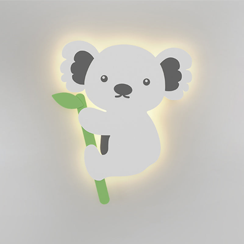 Modern Style Unique Shape Wall Sconce Metal 1 Light Sconce Lighting for Children's Room