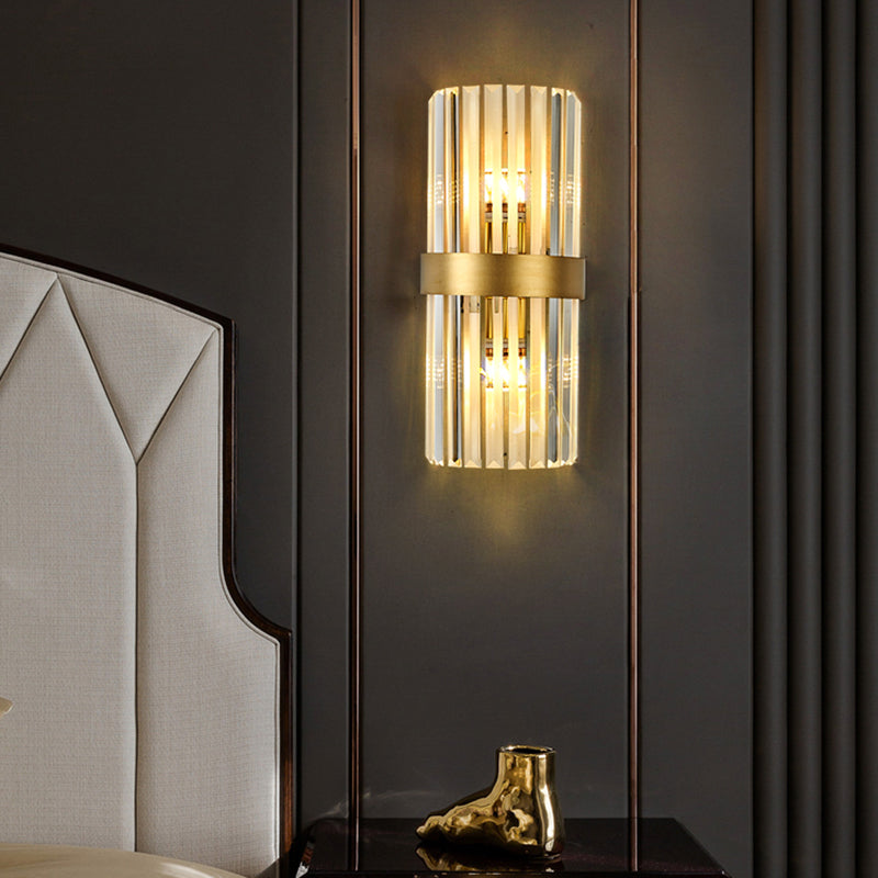 Modern Style Crystal Wall Light Sconce Creative Wall Light Fixture for Bedroom