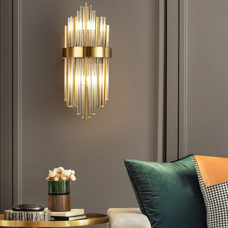 Modern Style Crystal Wall Light Sconce Creative Wall Light Fixture for Bedroom