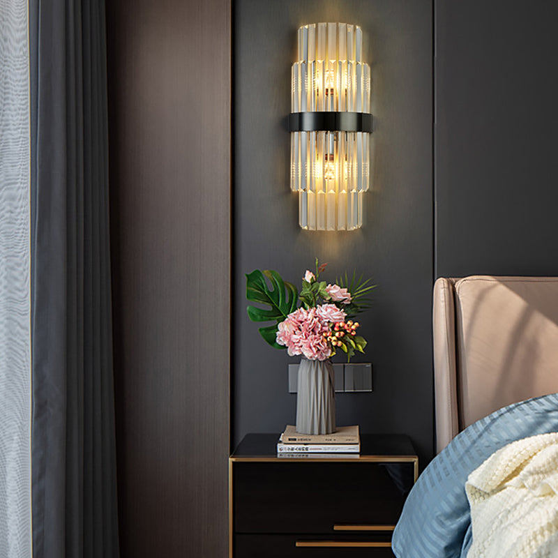 Modern Style Crystal Wall Light Sconce Creative Wall Light Fixture for Bedroom