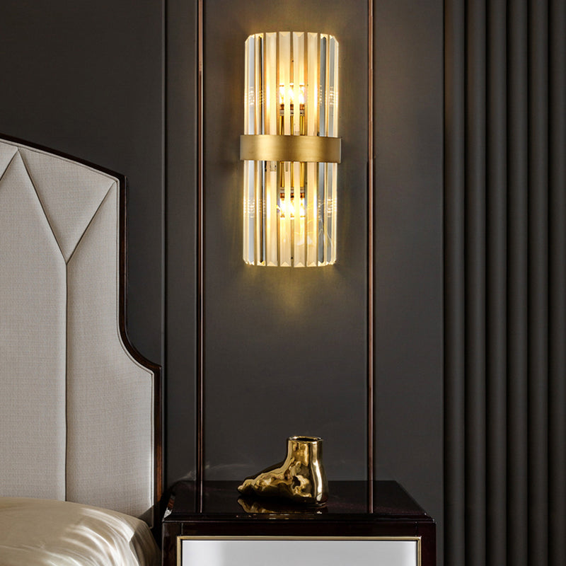Modern Style Crystal Wall Light Sconce Creative Wall Light Fixture for Bedroom
