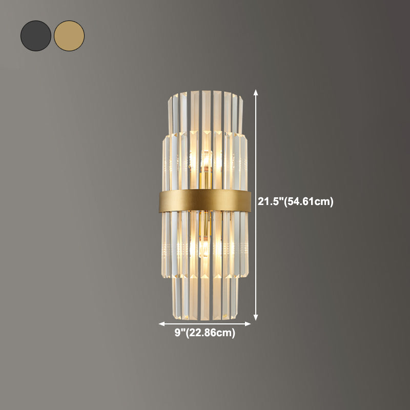 Modern Style Crystal Wall Light Sconce Creative Wall Light Fixture for Bedroom