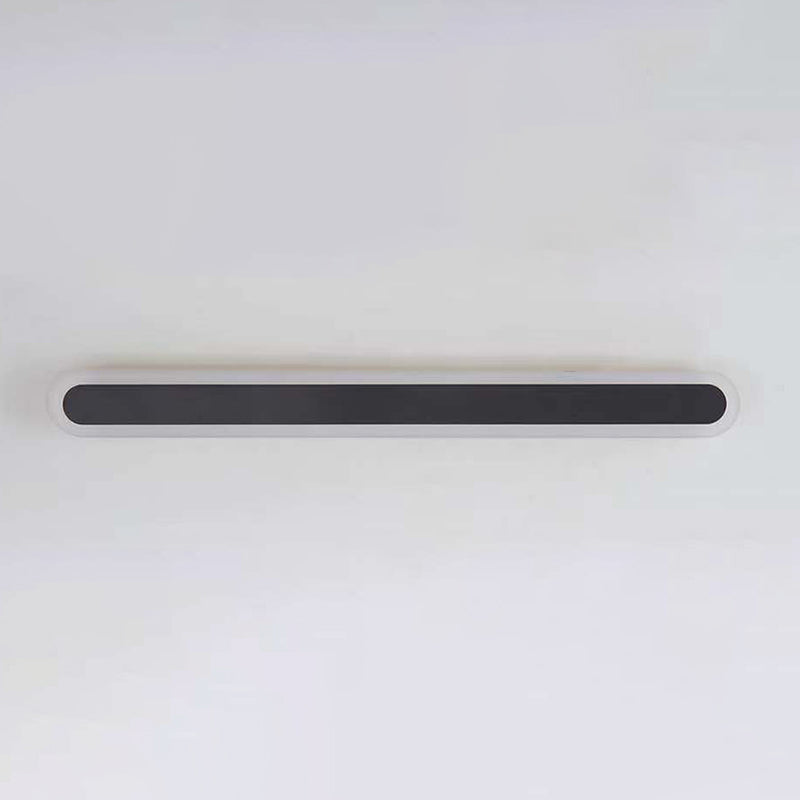 Modern Style Linear Shape Wall Sconce Metal 1 Light Sconce Lighting for Bedroom