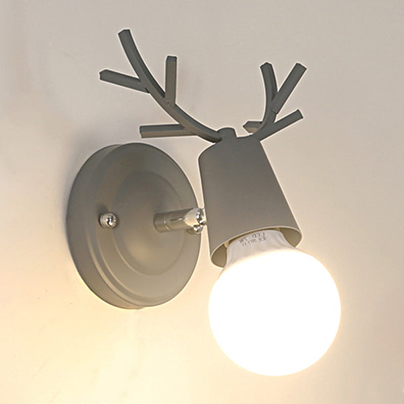 Modern Style Geometric Wall Lamps Metal 1 Light Wall Lighting for Living Room