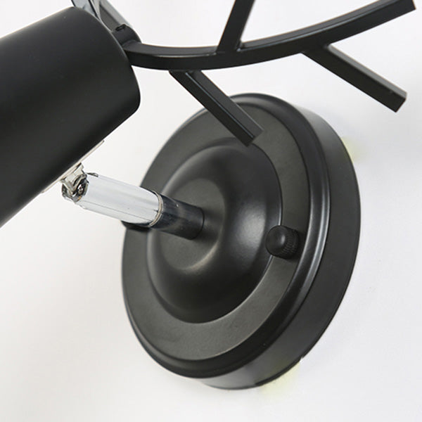 Modern Style Geometric Wall Lamps Metal 1 Light Wall Lighting for Living Room