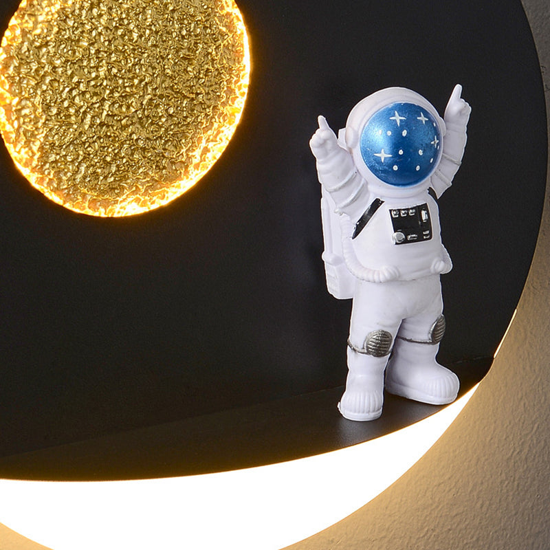 Modern Style Geometry Shape Wall Sconce Metal 1 Light Sconce Lighting for Bedroom