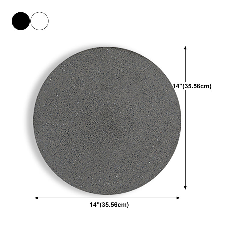 Concrete Circular Wall Sconce Simplicity Living Room LED Wall Lamp