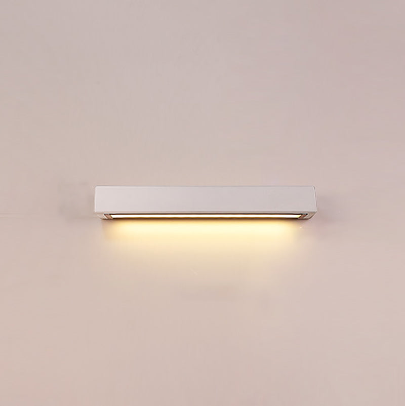 Modern Style Linear Shape Wall Sconce 1 Light Sconce Lighting for Bedroom