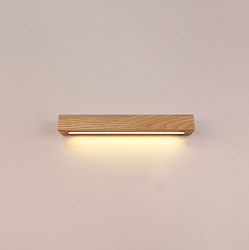Modern Style Linear Shape Wall Sconce 1 Light Sconce Lighting for Bedroom