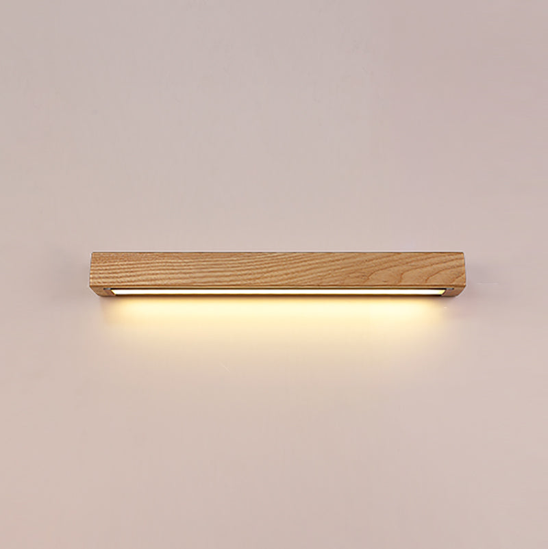 Modern Style Linear Shape Wall Sconce 1 Light Sconce Lighting for Bedroom