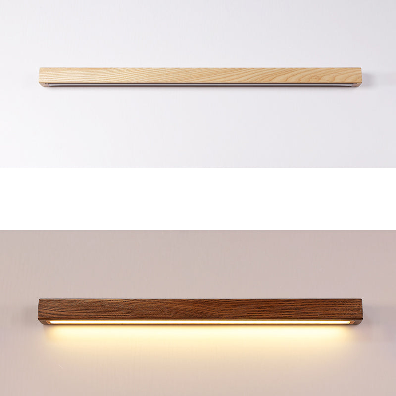 Modern Style Linear Shape Wall Sconce 1 Light Sconce Lighting for Bedroom