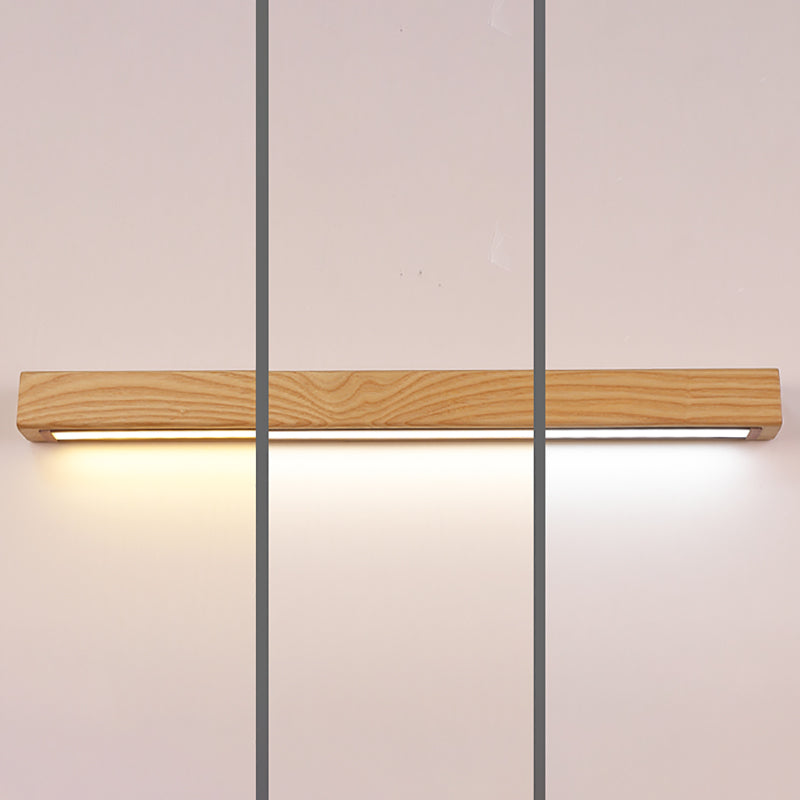 Modern Style Linear Shape Wall Sconce 1 Light Sconce Lighting for Bedroom