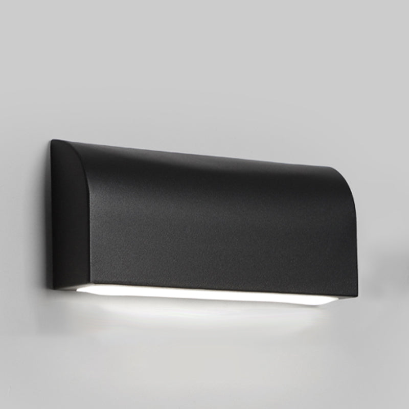 Modern Style Geometry Shape Wall Sconce Metal 1 Light Sconce Lighting for Dining Room