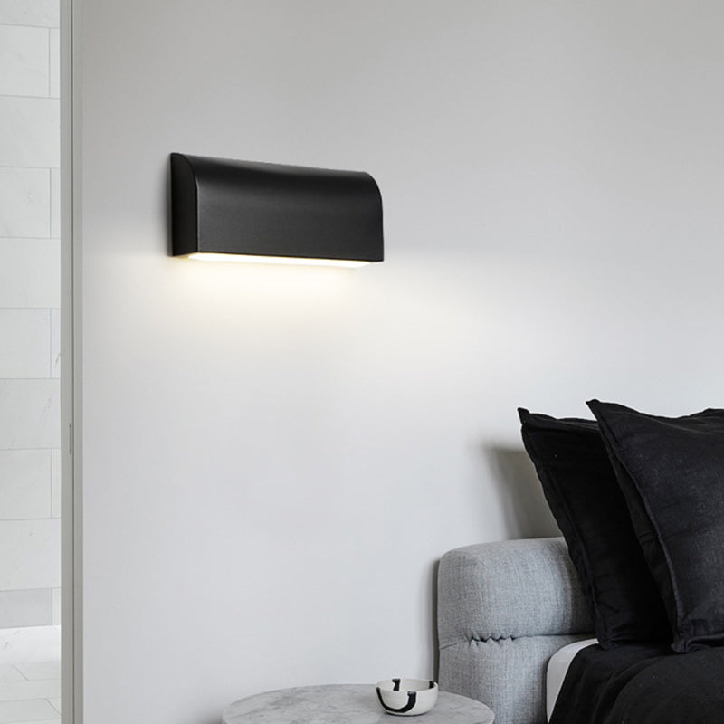 Modern Style Geometry Shape Wall Sconce Metal 1 Light Sconce Lighting for Dining Room