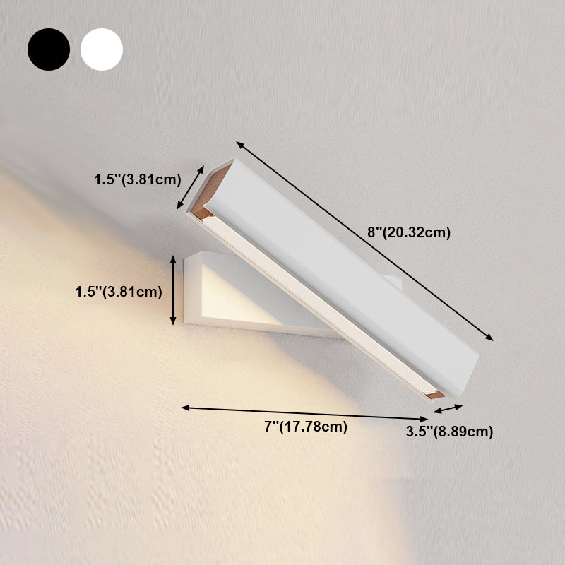 Modern Style Geometry Shape Wall Sconce Metal 1 Light Sconce Lighting for Dining Room
