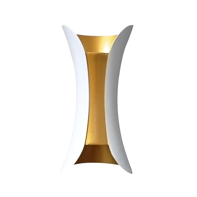 Modern Style Geometric Wall Light Sconces Metal 2 Lights Wall Washer Sconce